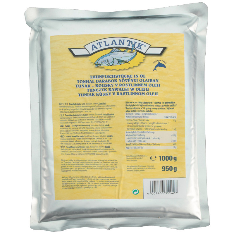 Atlantik Thunfisch in Öl 1 kg Beutel kaufen